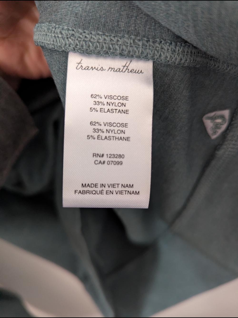 Travis Mathew Wide Neck Shirt - Picture 4 of 4